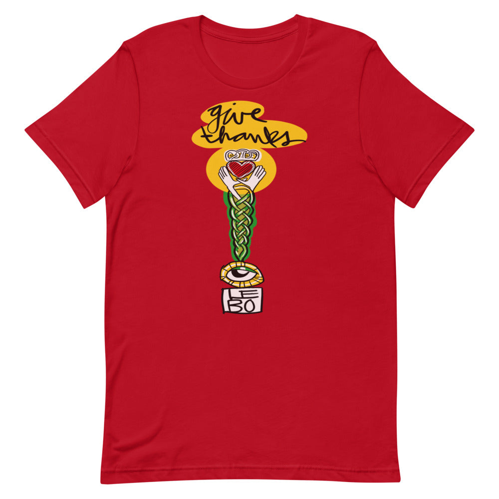 Give Thanks - Lebo Unisex Short-Sleeve T-Shirt